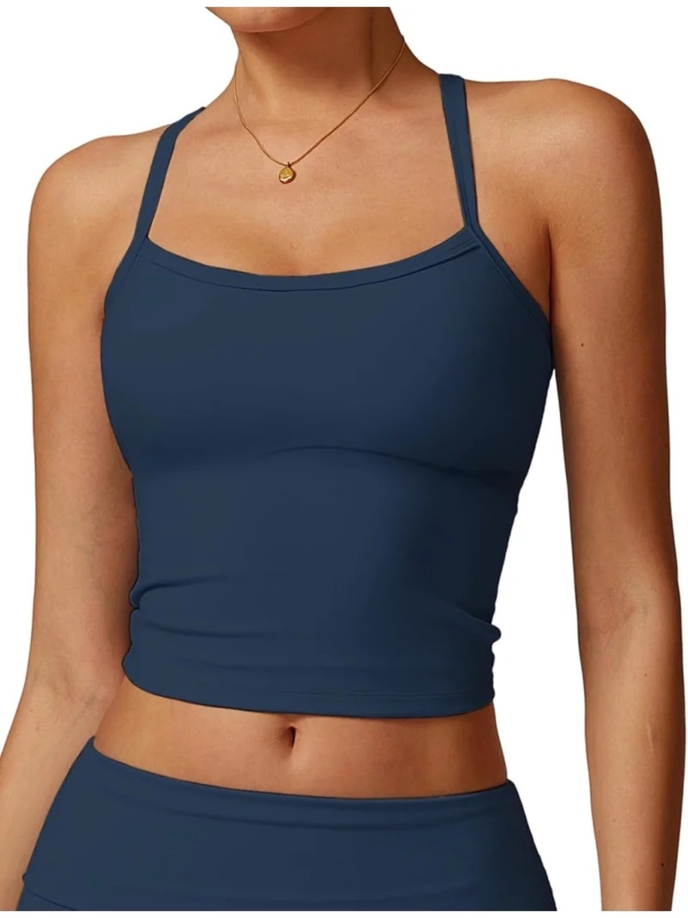 Boutique workout top - Navy